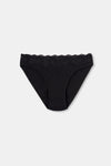 BLACK BASIC UNDERWEAR BOTTOM