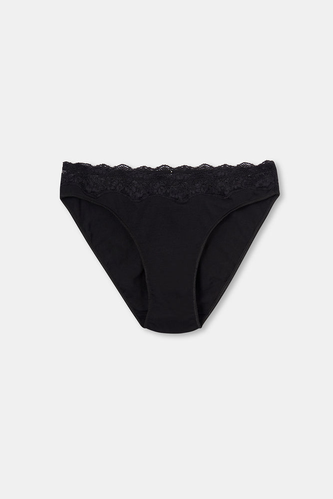 BLACK BASIC UNDERWEAR BOTTOM