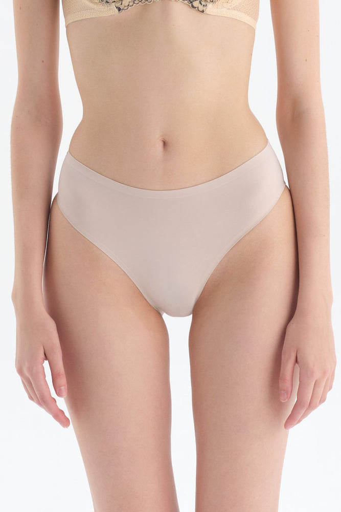 Ten Klasik Lazer Kesim Slip