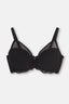 Siyah Afrodit Toparlayıcı Kaplı Sütyen