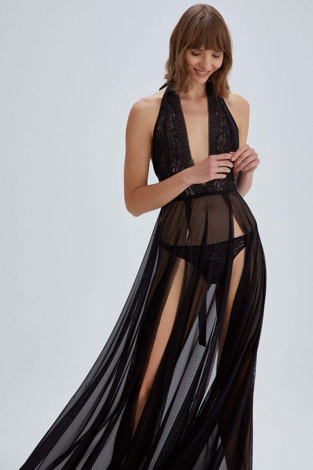 BLACK BASIC UNDERWEAR BOTTOM