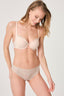 BABY PINK - GREEN BASIC UNDERWEAR BOTTOM