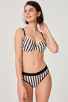 BLACK - BEIGE BASIC UNDERWEAR BOTTOM