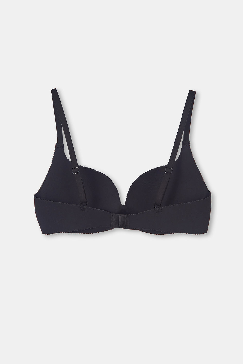 Siyah Lazer Kesim Sütyen