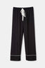 BLACK SATEEN BOTTOM