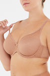 BROWN BRA