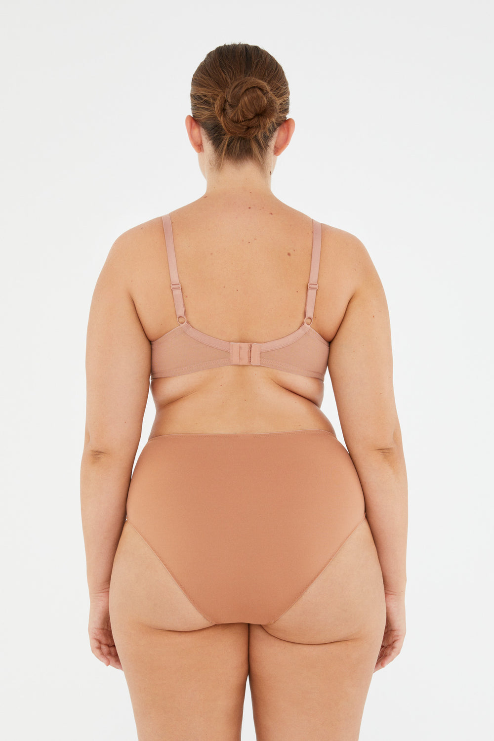 BROWN BRA