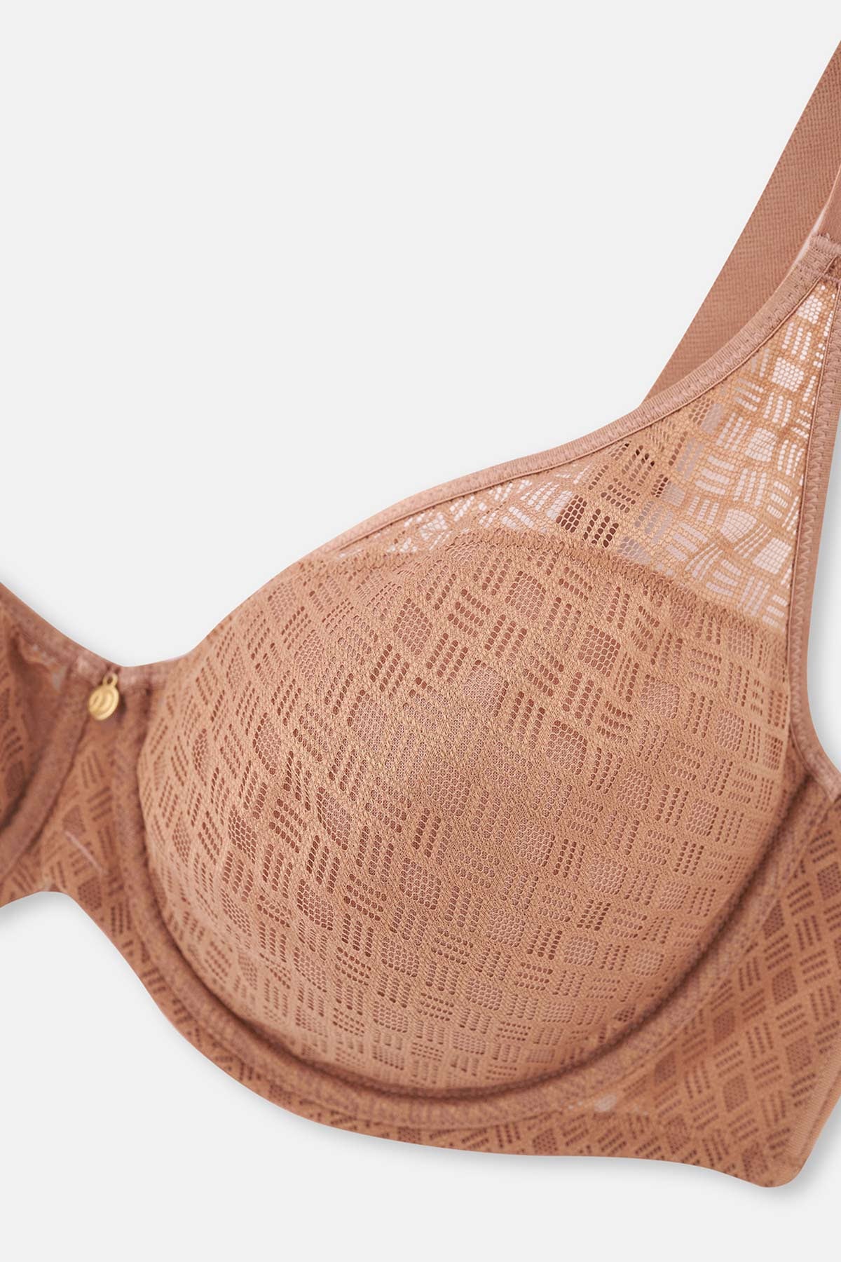 BROWN BRA