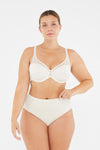 Ekru Lily Yüksek Bel Slip
