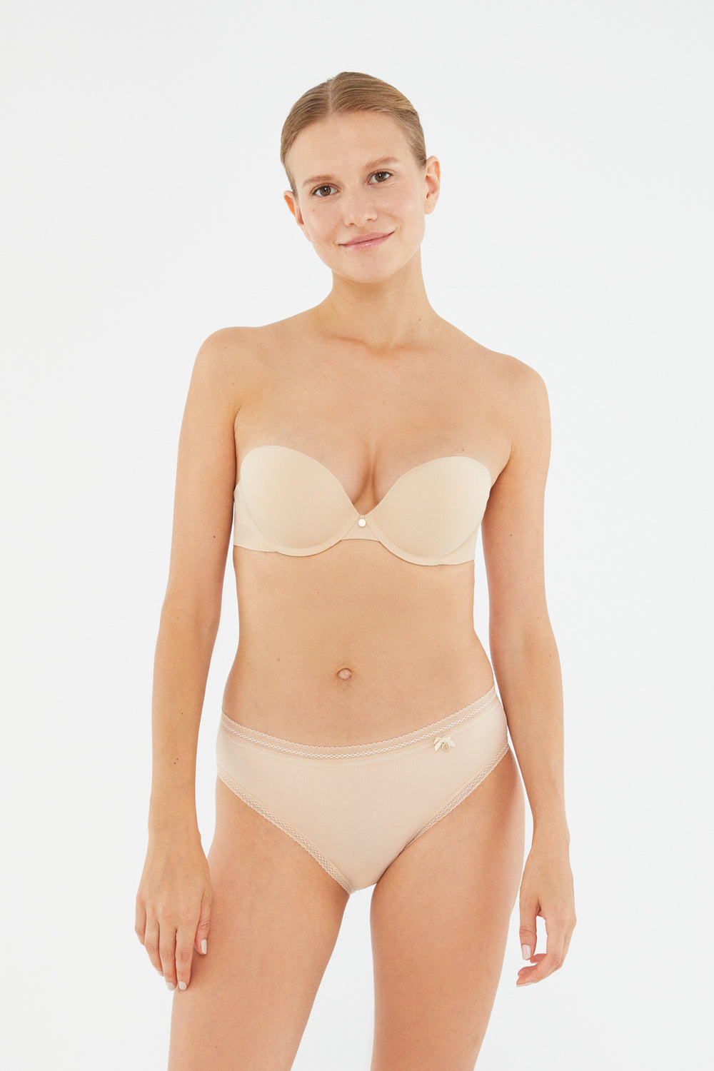 Ten Julia Straplez Push-Up Destekli Sütyen