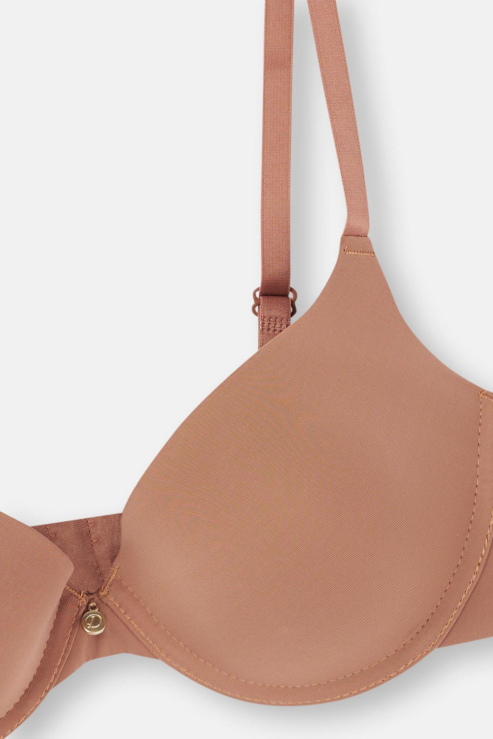 Kahverengi Ione Bra Desteksiz Sütyen