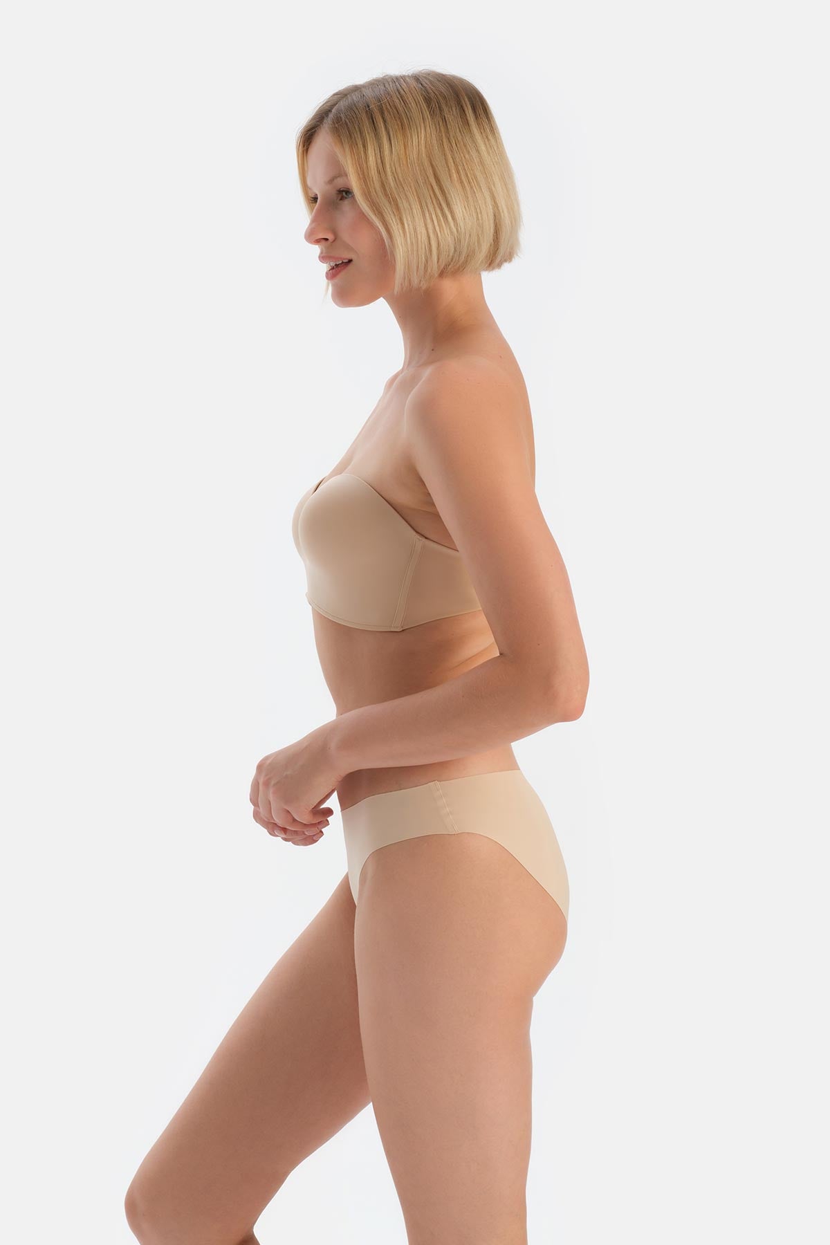 Ten Clarıce Yarı Dolgulu Straplez Yandan Destekli Sütyen