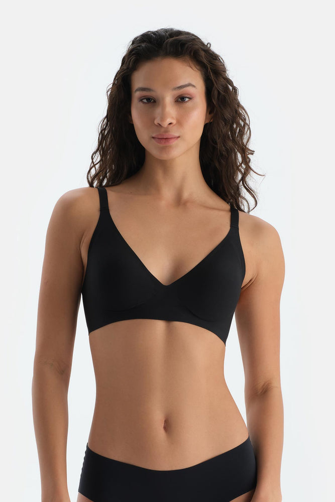 Siyah Suzie Balensiz Dikişsiz Sütyen