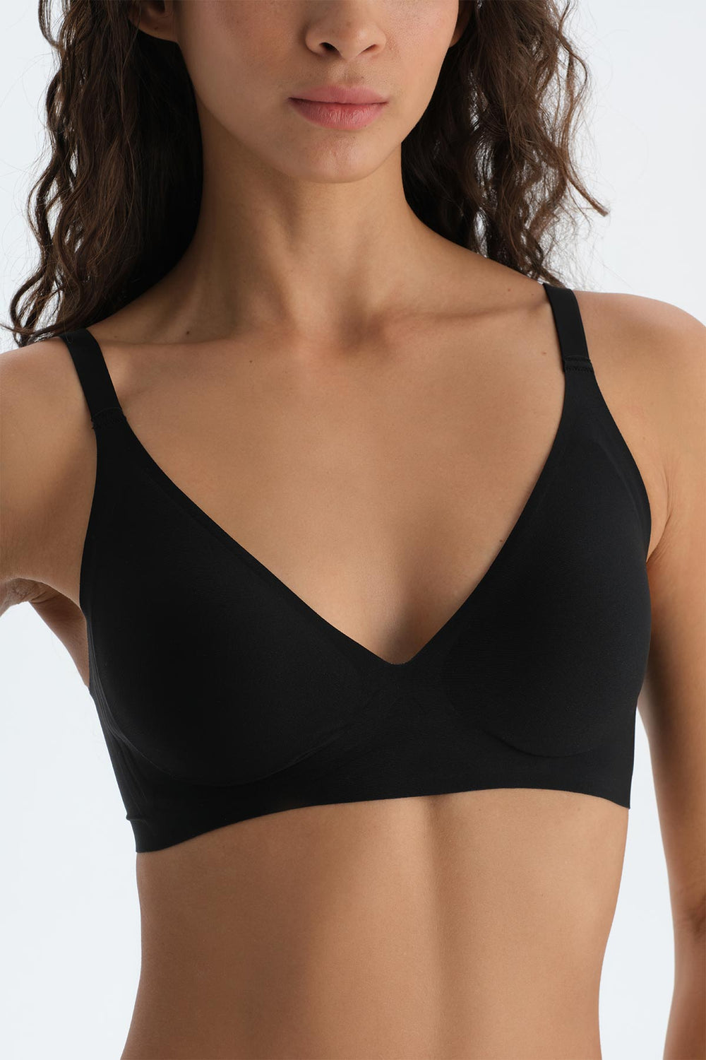 Siyah Suzie Balensiz Dikişsiz Sütyen
