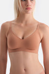 Kahverengi Sonya Balensiz Dikişsiz Sütyen
