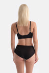 Siyah Sonya Balensiz Dikişsiz Sütyen
