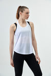 WHITE ONE PIECE TOP- ONE PIECE BOTTOM