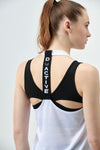 WHITE ONE PIECE TOP- ONE PIECE BOTTOM