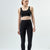 BLACK ONE PIECE TOP- ONE PIECE BOTTOM