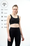 BLACK ONE PIECE TOP- ONE PIECE BOTTOM