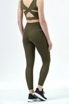 KHAKI ONE PIECE TOP- ONE PIECE BOTTOM