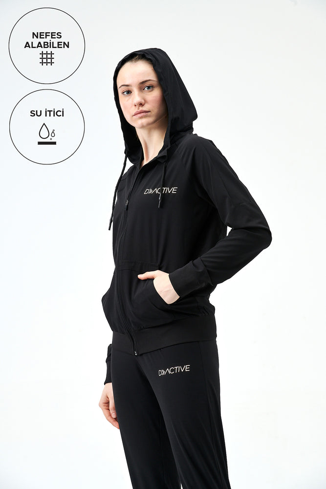BLACK ONE PIECE TOP- ONE PIECE BOTTOM