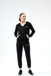 BLACK ONE PIECE TOP- ONE PIECE BOTTOM