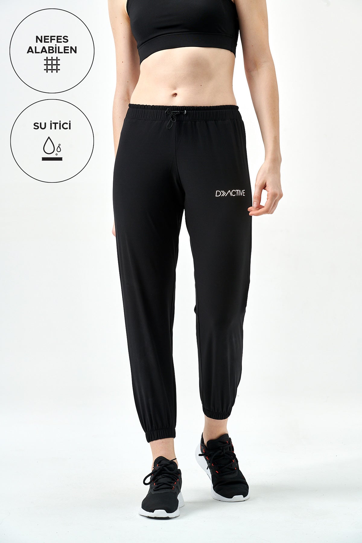 BLACK SPORT TROUSERS