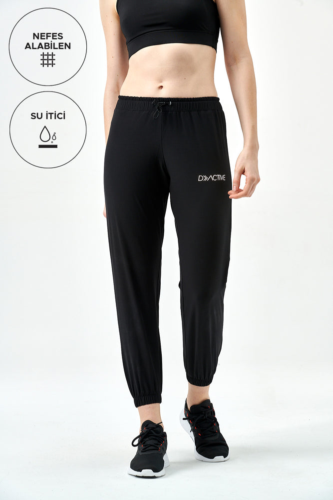 BLACK SPORT TROUSERS