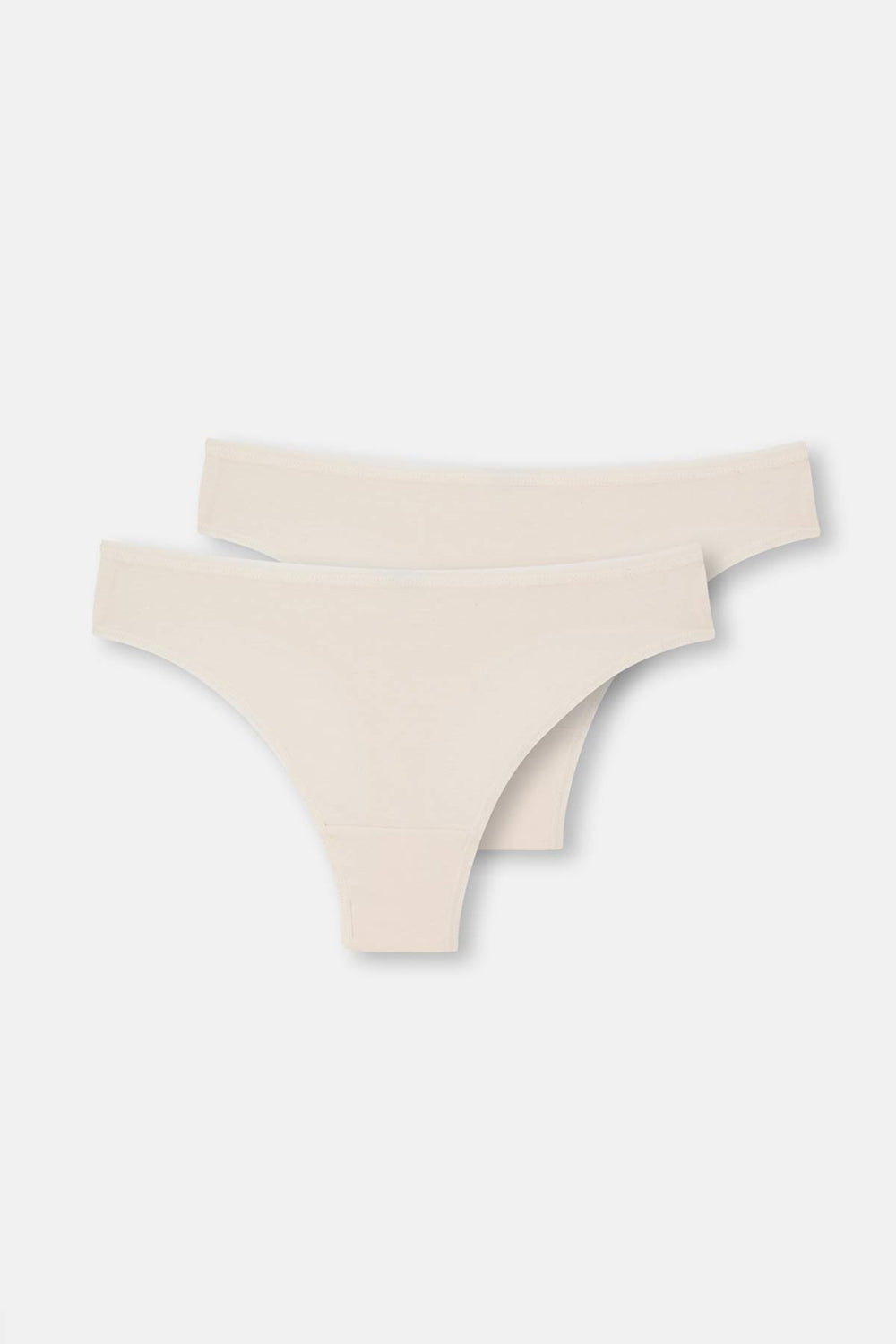 Ekru 2'li Modal Thong Külot