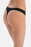 Siyah 2'li Kaşkorse Thong Külot