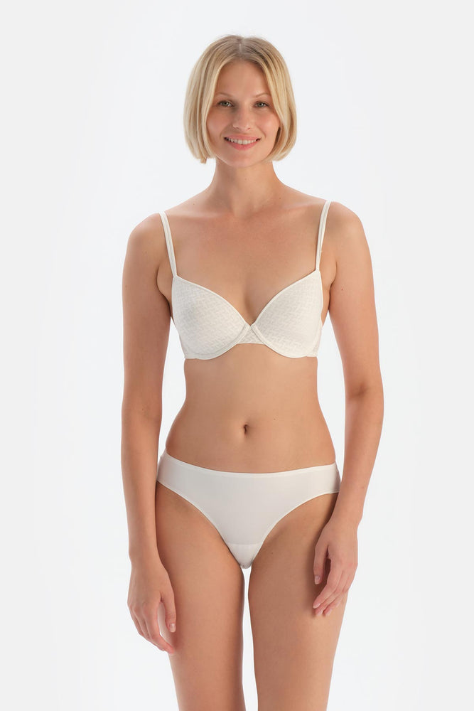 White BASIC UNDERWEAR BOTTOM