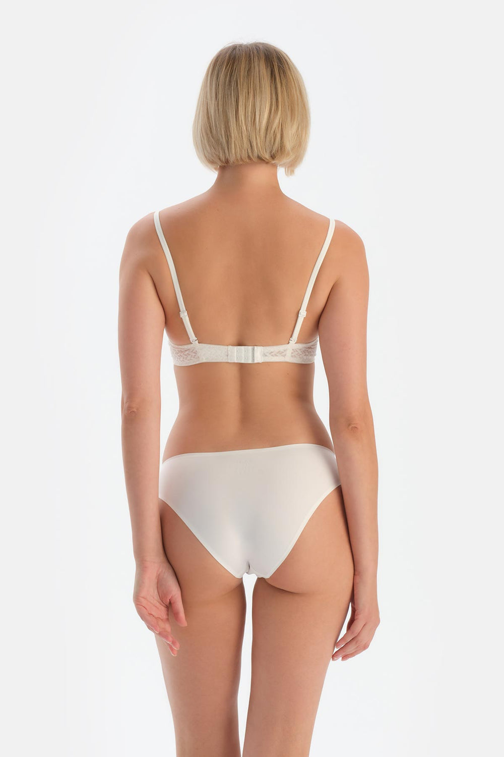 White BASIC UNDERWEAR BOTTOM