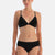 Black TULLE DETAILED BODYSUIT