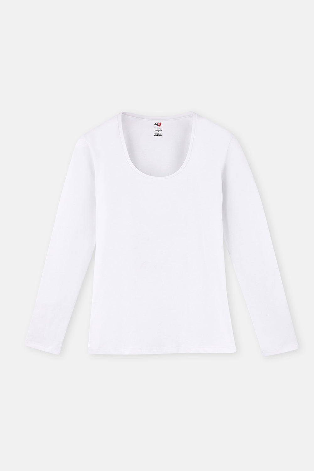 WHITE BASIC UNDERWEAR TOP
