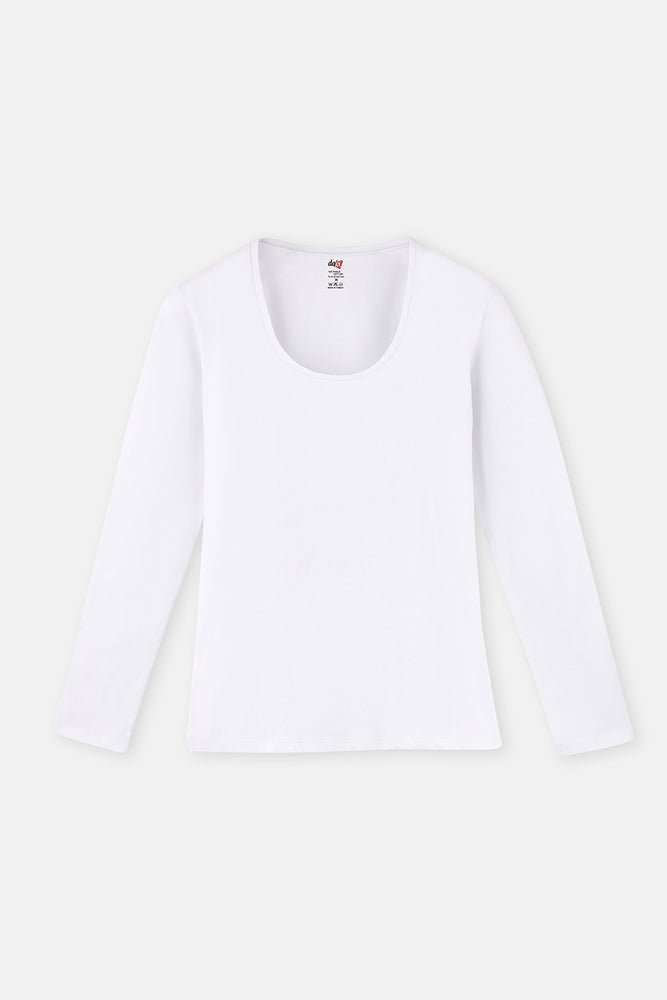 Beyaz 219 Bayan Havuz Yaka Uk. Body