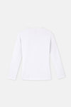 WHITE BASIC UNDERWEAR TOP