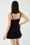 BLACK DRESS SWIMSUIT