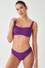 PURPLE BIKINI SET