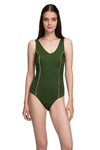 GREEN SWIMSUIT