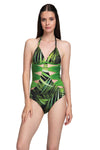GREEN SWIMSUIT