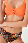 ORANGE BIKINI SET