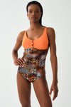 ORANGE SWIMSUIT