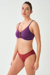 PURPLE BIKINI SET