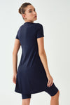 NAVY DRESS SWIMSUIT