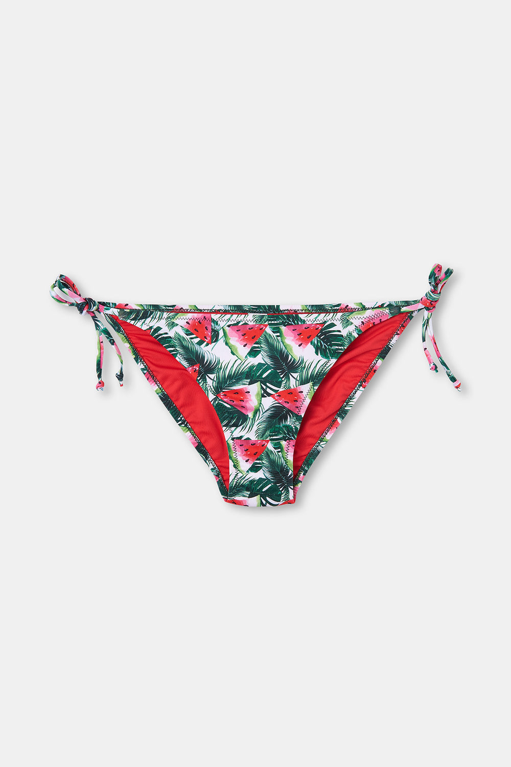 Yeşil Ince Bağcıklı Bikini Altı