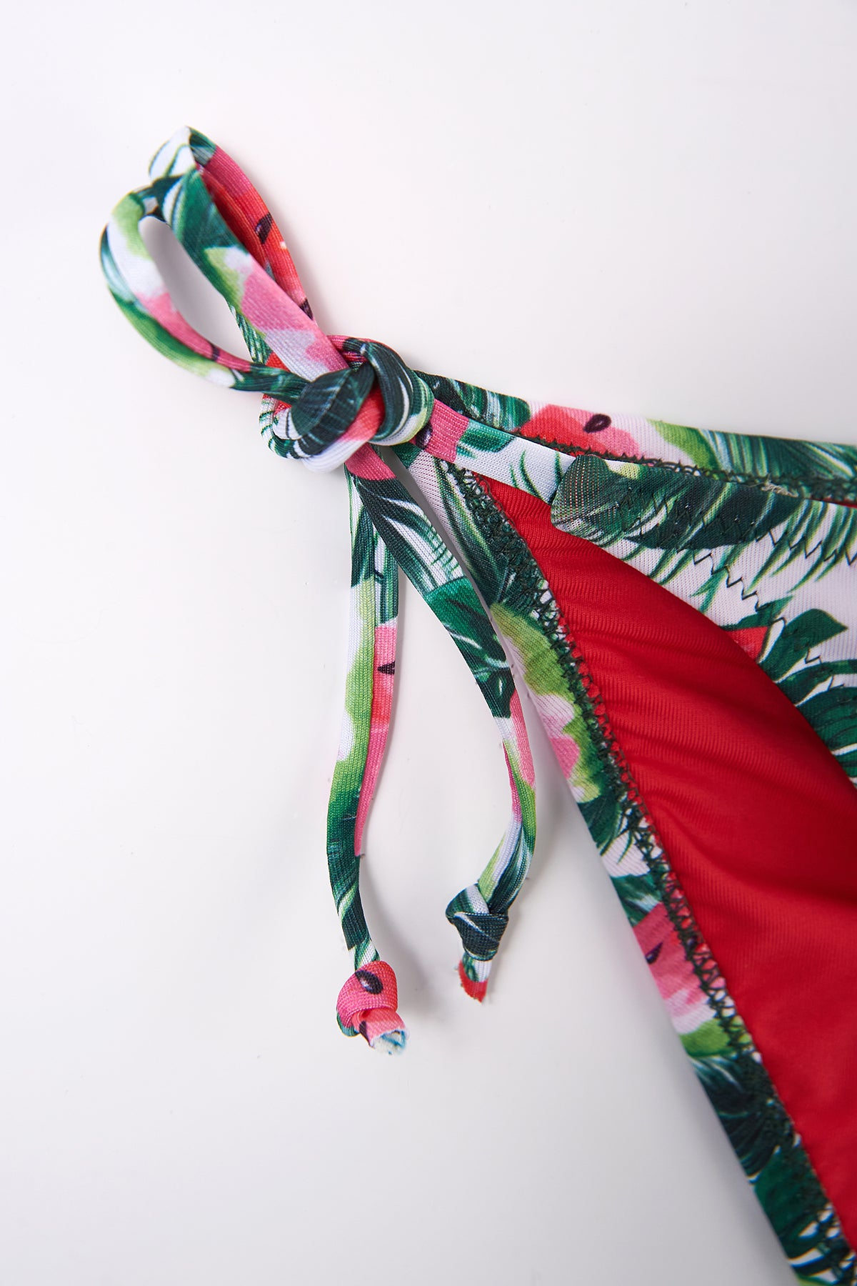 Yeşil Ince Bağcıklı Bikini Altı