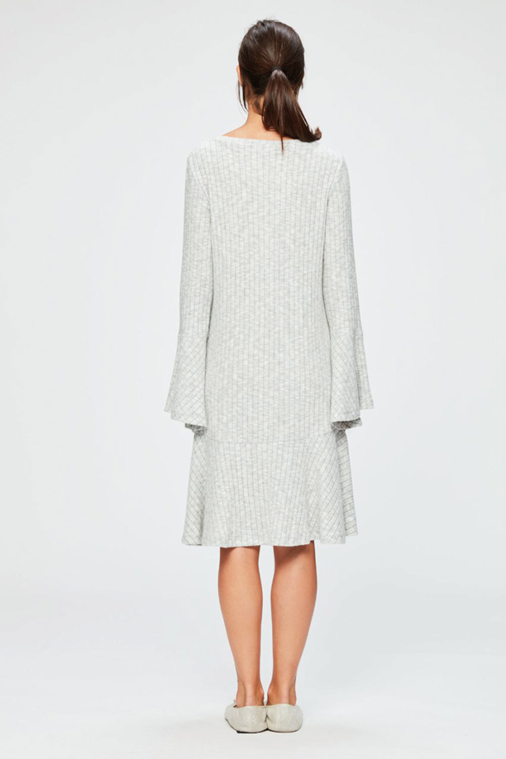 GREY MELANGE NIGHTIE