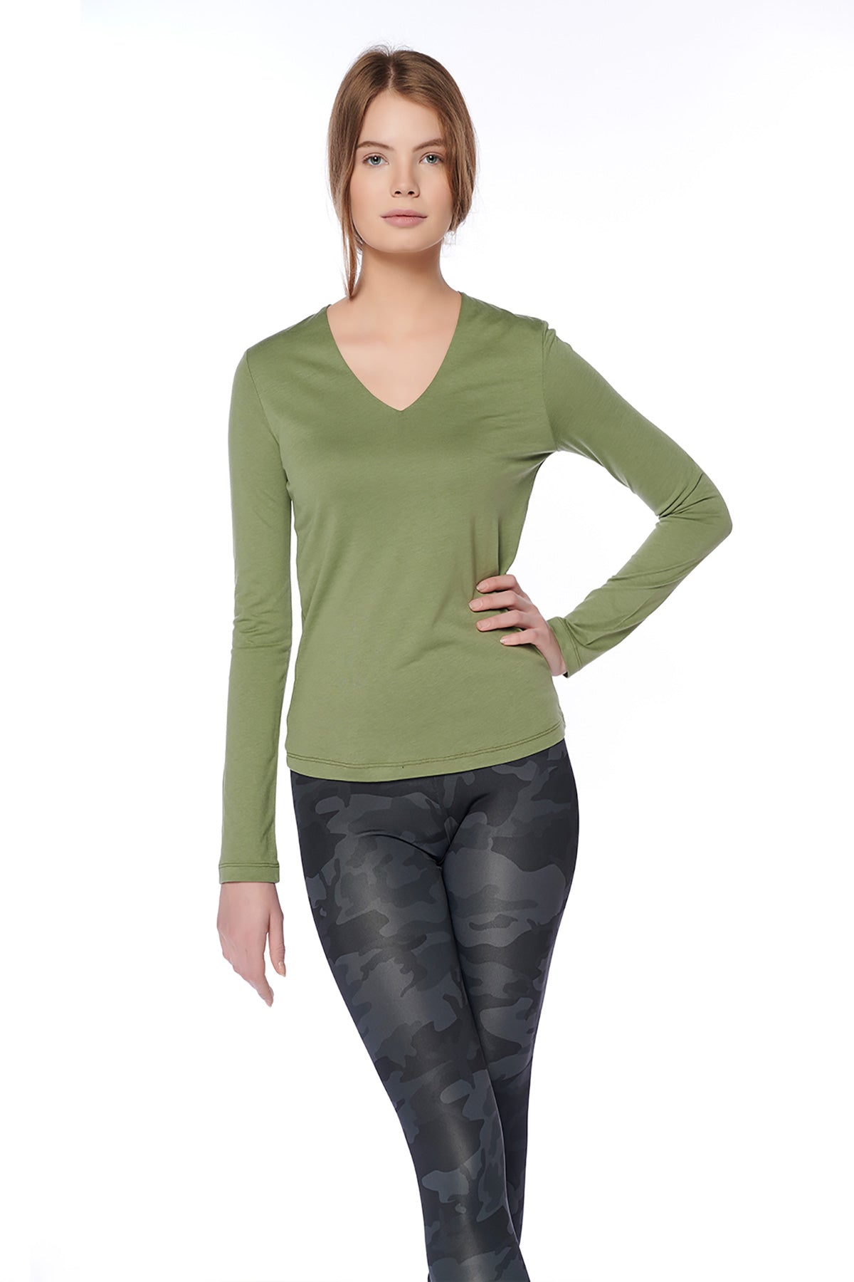 KHAKI T-SHIRT