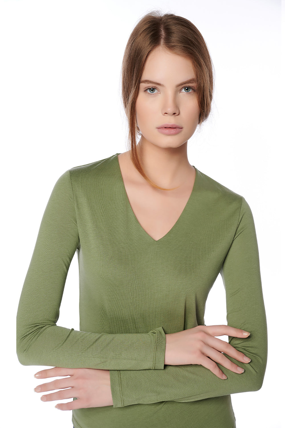 KHAKI T-SHIRT